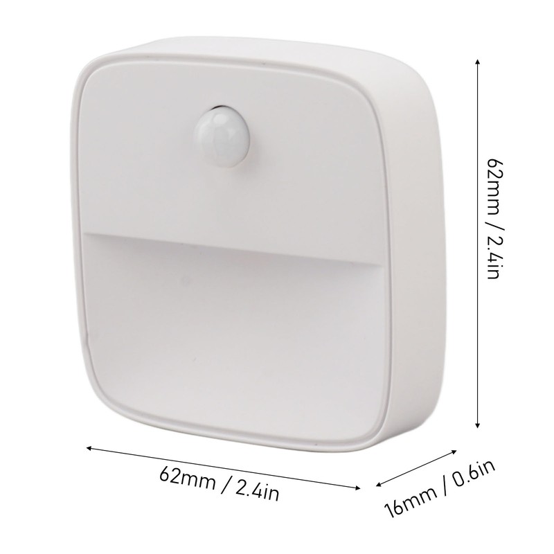 3PCS Plug in Night Light Motion Sensor Dusk to Dawn