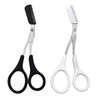 2 Pcs Eyebrow Scissors With Comb Eyebrow Scissors Scissors Stainless