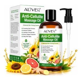 Aceite Masaje Corporal Aliver Anticelulitis Moldeador 250ml