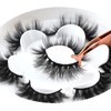 DYSILK 6D False Eyelashes, Artificial Eyelashes, Fluffy Long Dramatic Natural