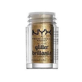 NYX Professional Makeup, Glitter para rostro y cuerpo, Tono Bronze, 2.5g