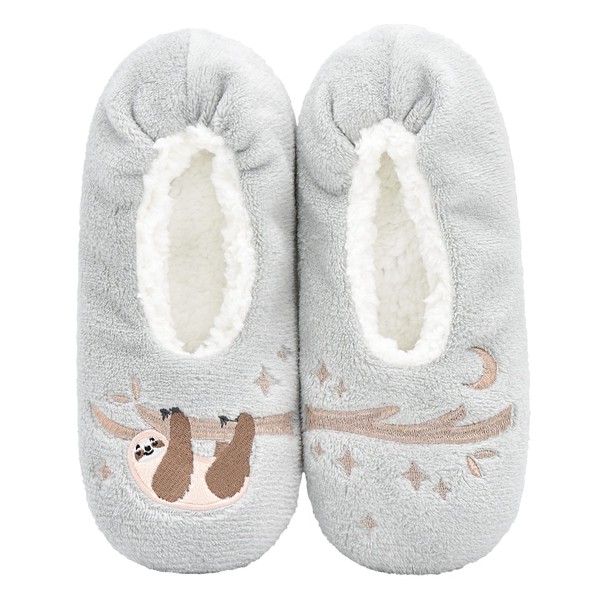Panda Bros Women Super Soft Slipper Socks with Non Slip