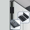 Mooche Pack of 2 Door Hinges - 12.5 cm Black