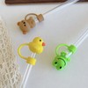 6 Pcs Straw Caps Cute Reusable Straw Topper 10mm Reusable