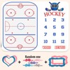 PHMOJEN Baby Age Milestone Blanket, Hockey Stadium Blanket for Nursery,