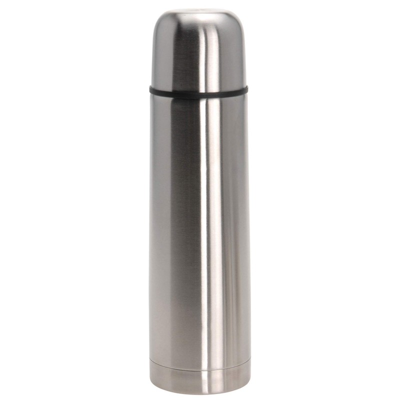 Thermos Flask, Insulated Flask, 1 L, Stainless Steel, Double Wall