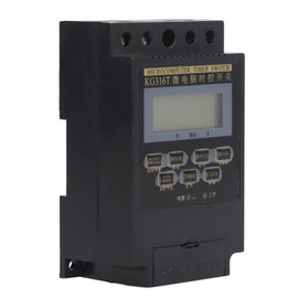 Time Switch Mechanical Timer Auto Controller Power Off Memory 25A for Light Motor