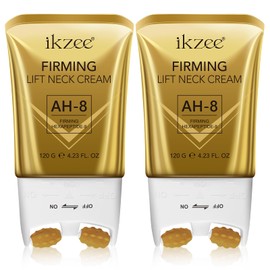 AH-8 Firming Neck Cream for Crepey Skin Body Care Comfort, Lifting Neck Firming Cream with Roller, Deep Hydration & Repair, Firms, Lifts & Smooths Skin (2)