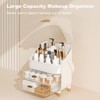 Makeup Organizer Countertop With Lid And Drawers Large Skin Care