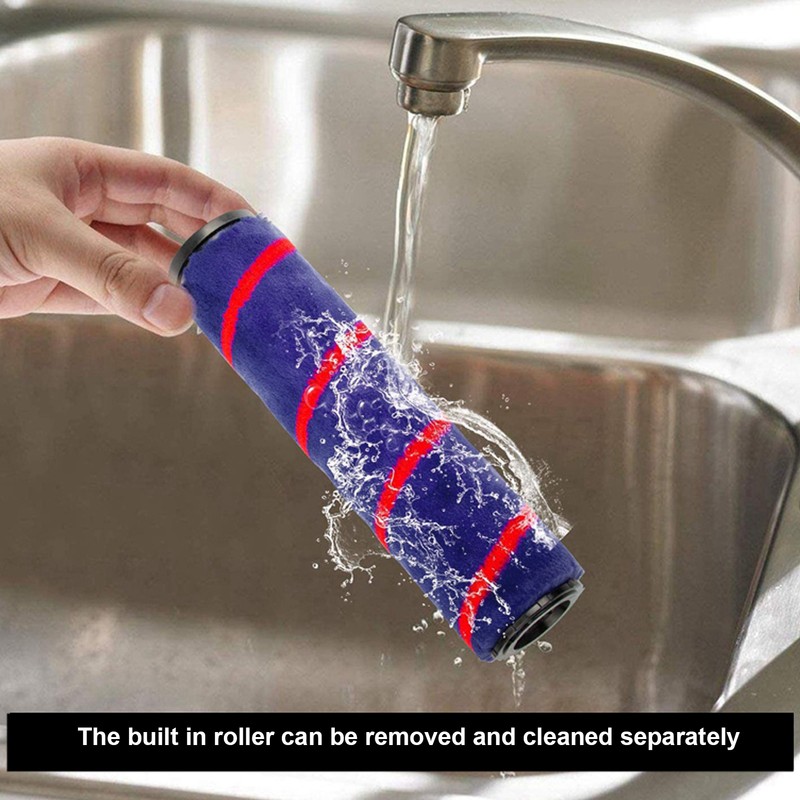 Vacuum Cleaner Soft Cleaner Head Flannelette Roller Cleaner Head Replacement