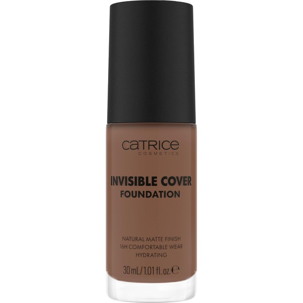 Catrice Invisible Cover Foundation, No. 057C, Nude, Moisturising, Long-Lasting, Natural,