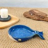 ANLYAWX Ceramic Whale Spoon Stand - Adorable Kitchen Decor, Heat-Resistant