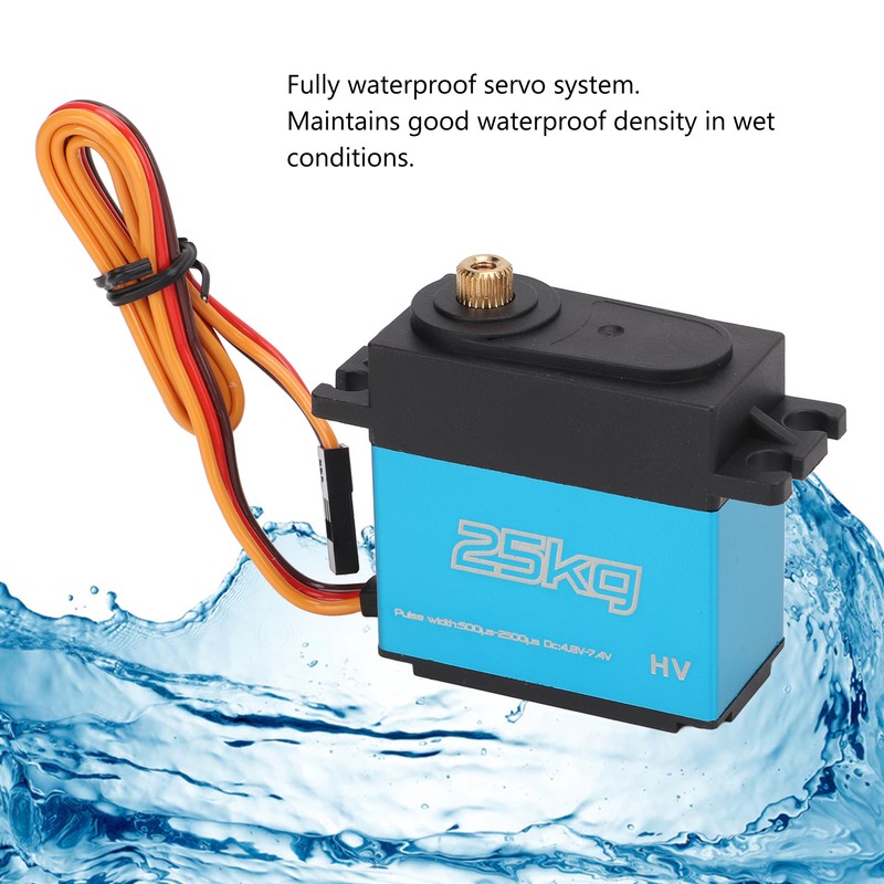 2pcs 25kg Digital Servo High Torque RC Servo 180° Metal