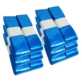 Pack of 12 Refill Films for Nappy Bins, 4.5 m Nappy Bin Refill Cassettes, Baby Plastic Nappy Bag, Odour-Proof Nappy Bin, Refill Cassettes (Blue)