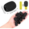 ZOYUBS Total Length 1.2 inches (30 mm) Headset, Pin Microphone,
