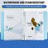 Cptoion 500 Pack Clear Page Protectors, A4, Top Loading