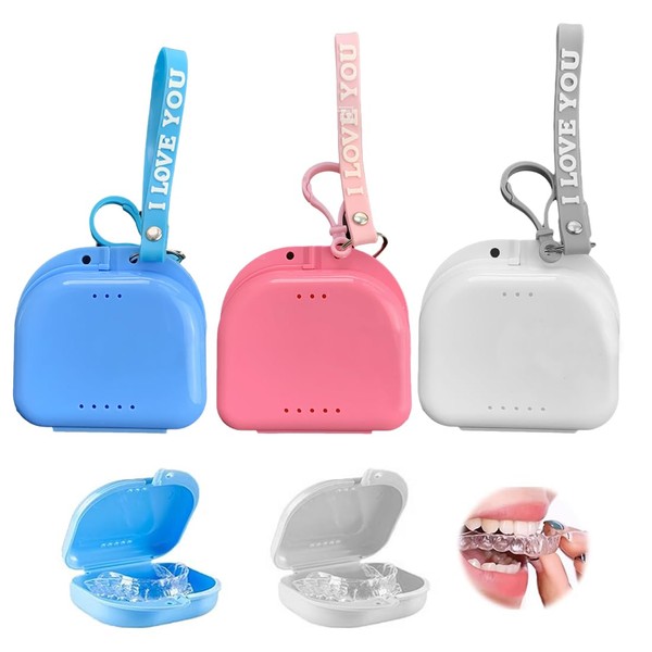 XUZOPIM Pack of 3 Braces Box Dental Splint Box Brace