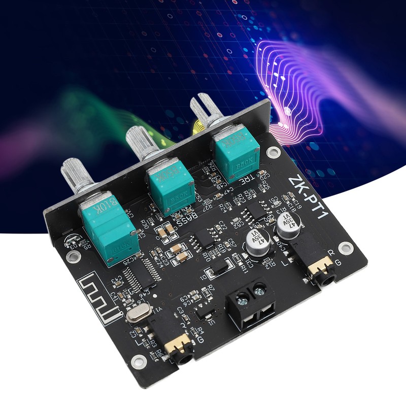 ZK PT1 Wireless BT 5.0 Decoder Board 2 Channel Stereo