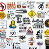 Generic Beer Sticker Decals for Cooler, Drink, Adults - Matte,