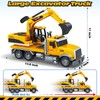 SpringFlower Toy Truck, Large Excavator Truck Toy for 3 4