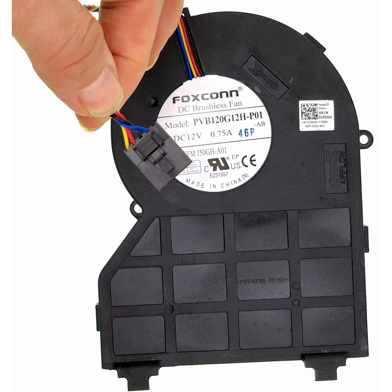 CPU Cooling Fan for Dell OptiPlex 790 390 990, Foxconn