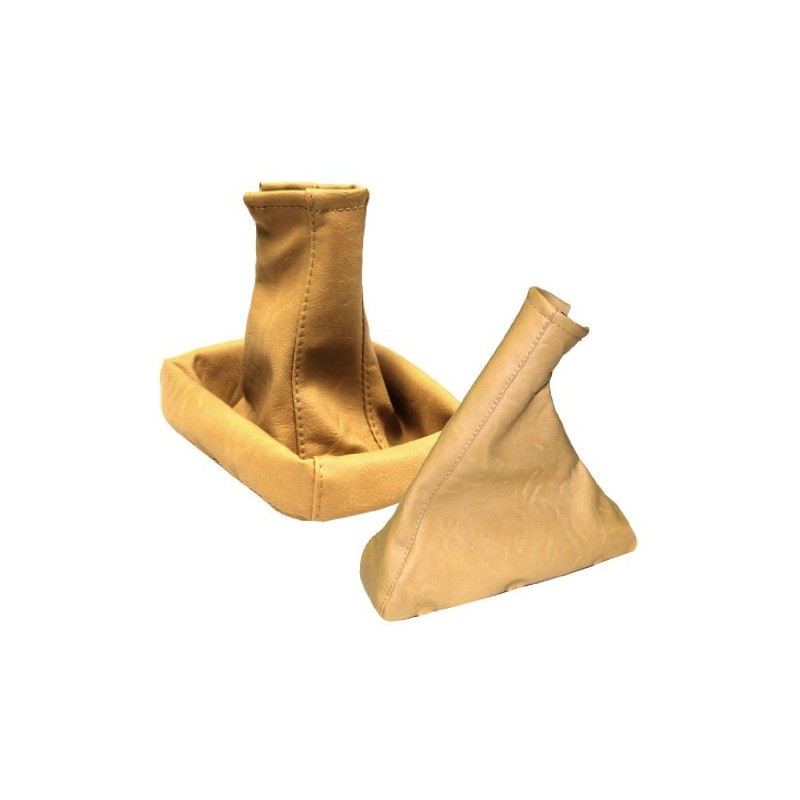 Aerzetix - Pair of gaiter gear lever and handbrake .Color: