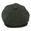 TruClothing.com Men's Vintage Retro Herringbone Tweed Style 1920s Hat -