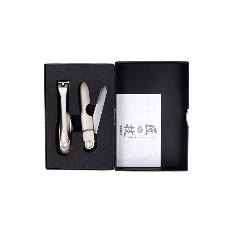 Takumi no Ki Grooming Kit, Nail File and Nail Clipper,