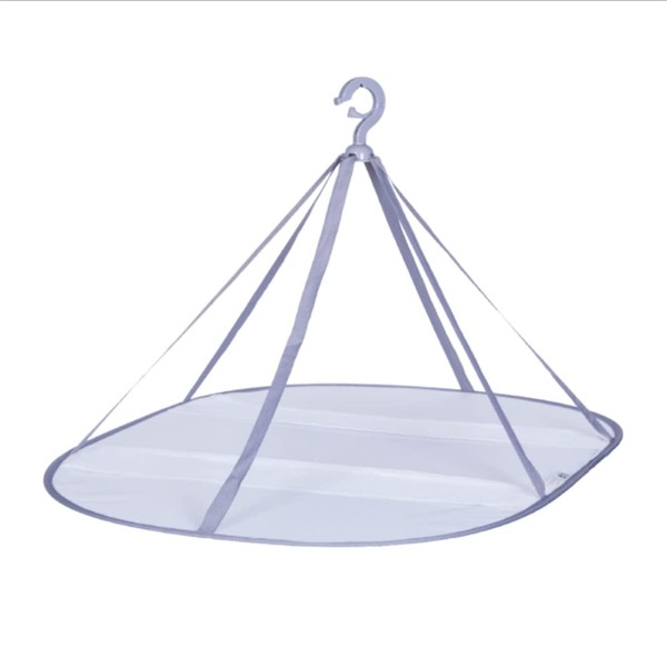 SEIWEI Single Layer Sweater Hanging Dryer, Foldable Clothes Airer, Flat