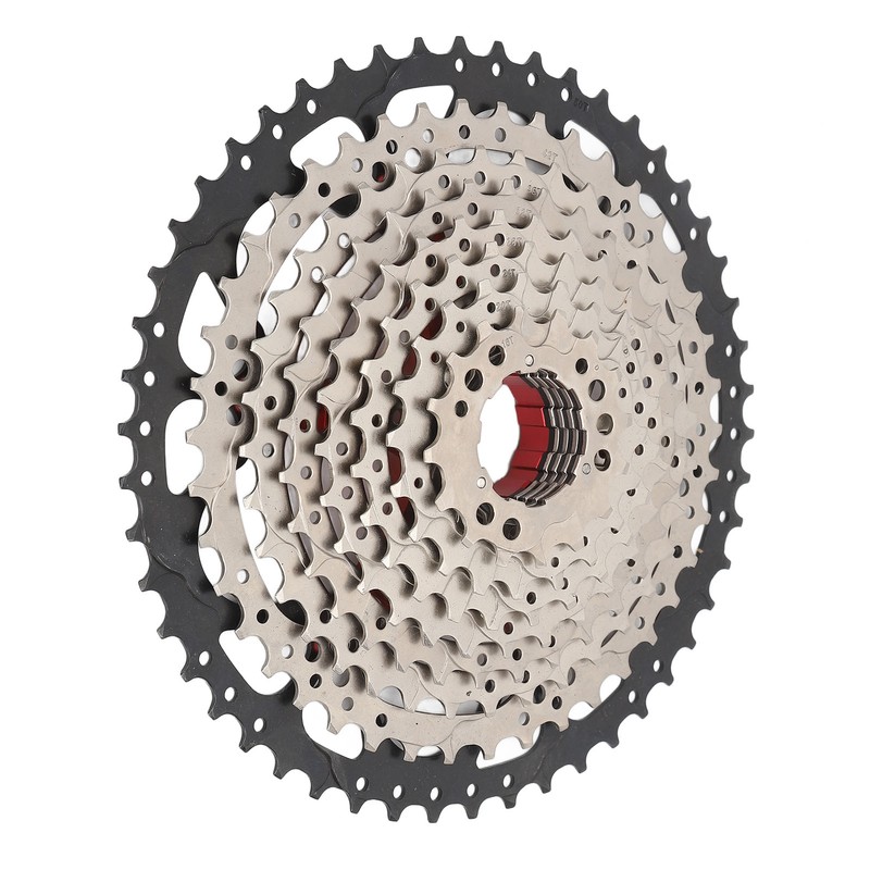10 Speed Cassette Flywheel Aluminum Alloy 12‑50T Hollow Design Silent