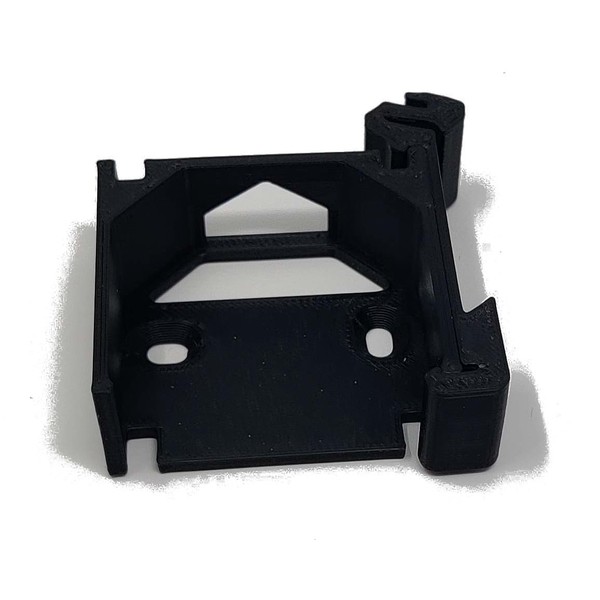 1x Shelly - Shelly Plus 1 1PM 2PM i4 Universal Adapter Holder for DIN Rail Installation 35mm Omega Counter Panel - Printed in PETG with High Heat Resistance (1)