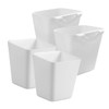 ULTECHNOVO 4Pcs Hanging Cup Holder Baskets for Rolling Cart Stylish