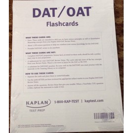 DAT/OAT Flashcards: Science - 1350 Questions - Unisex - Adult - Basic Style