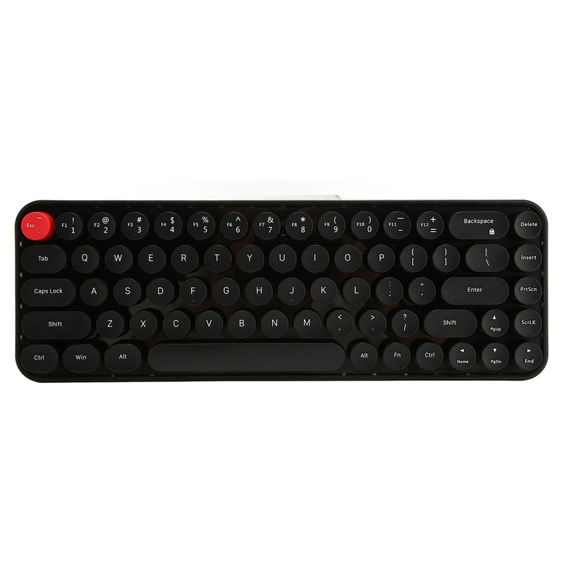 Wireless Keyboard Mouse Combo Mini Portable Retro Silent 2.4G Wireless