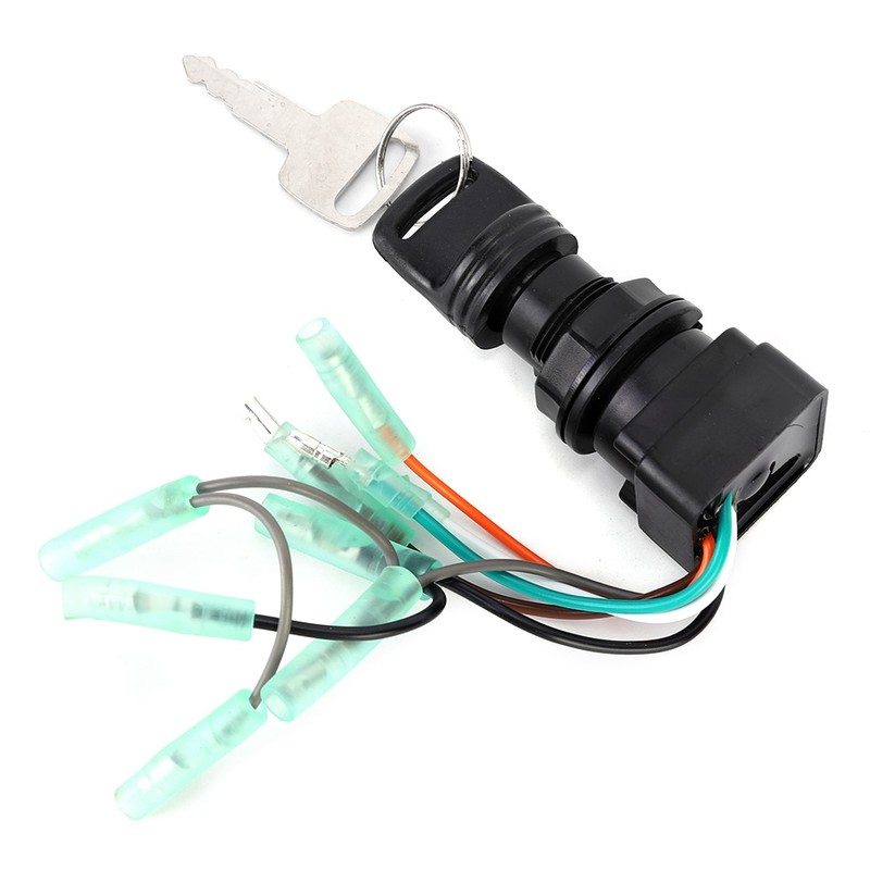 Motor Ignition Key Switch Assembly Fit for SUZUKI OUTBOARD 37110-92E01