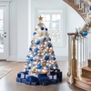 Yaheetech 4.5ft Pre-lit Artificial Christmas Tree W/Incandescent Warm White Lights,