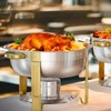 VEVOR Chafing Dish Buffet Set, 5 Qt 4 Pack, Stainless