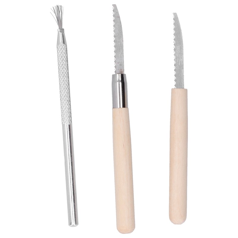 31Pcs Pottery Tools Set Soft Clay Sculpting Carving Trimming Knife