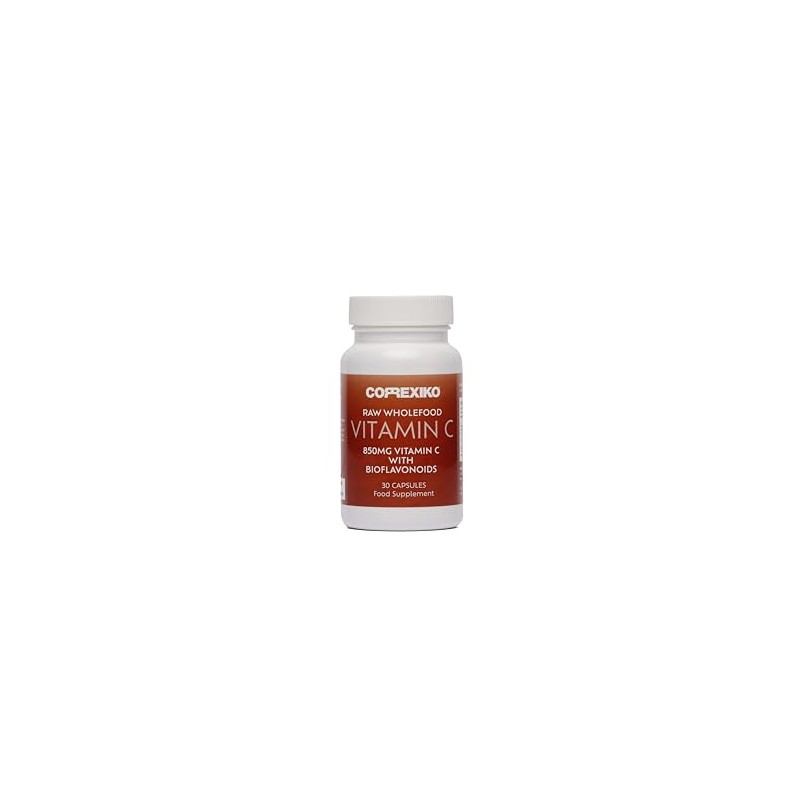 CORREXIKO Raw Vitamin C Supplement Tablets - 850mg Vitamin C