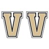 Craftique Vanderbilt Decal (V 2-Pack Decal (2''), 2 in)