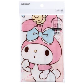 Skater KB4-A My Melody Lunch Cloth, Sanrio, 16.9 x 16.9 inches (43 x 43 cm), Made in Japan