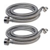 Everflow 2586-2 Washing Machine Hose With 90 Degree Elbow, for