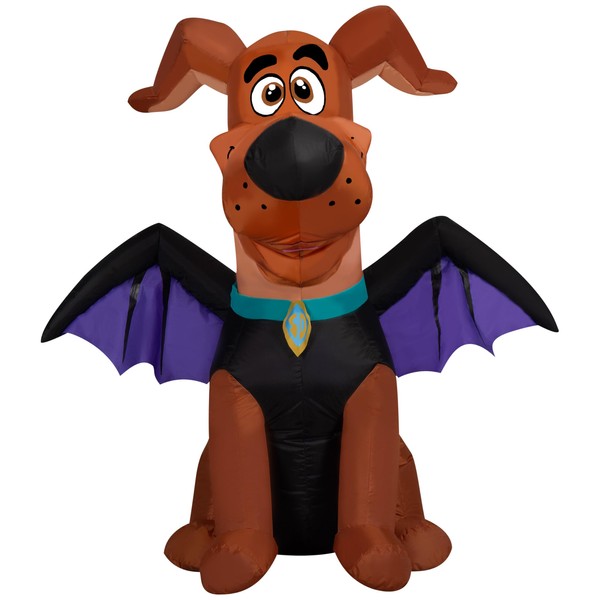 Gemmy Airblown Inflatable Scoob Puppy As Bat WB, 3.5 ft