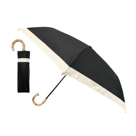 Kamio Japan 787282 SWEETIE FACTORY PT Full Light Shielding New 3-stage Umbrella / Grosgrain BK Grosgrain BK - Woman