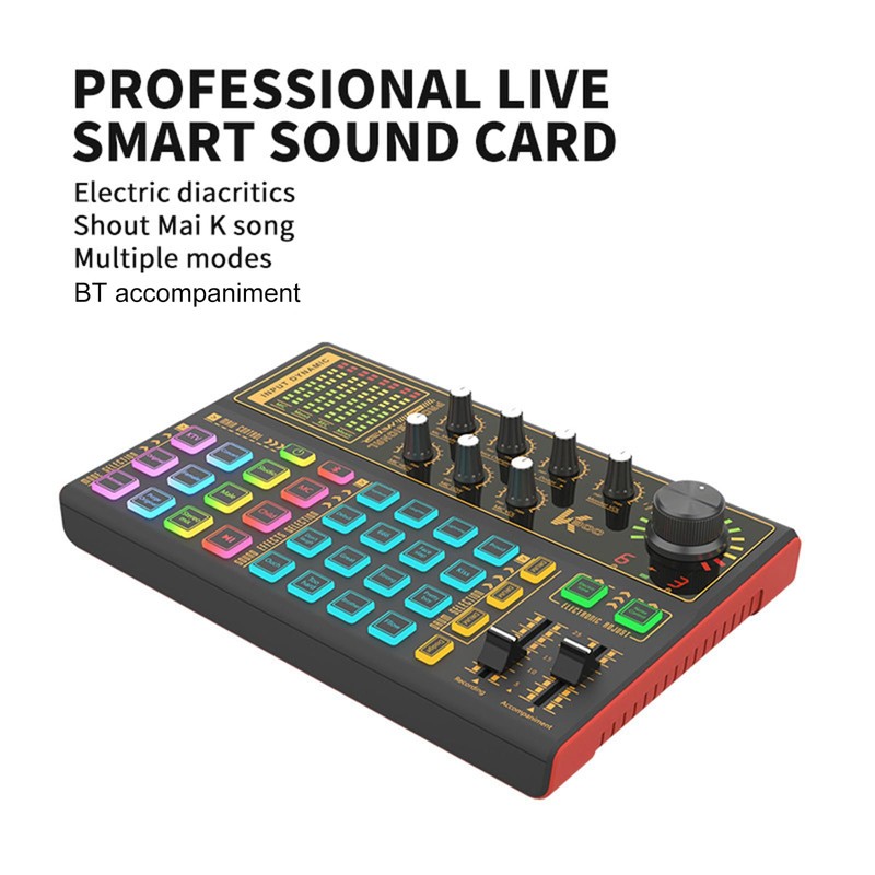 Docooler Sound Mixer Board, Sound Effect Board Set, Streaming Sound
