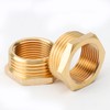 ZMDMAH Premium 1 to 3/4 Inch Brass Reducer Male /