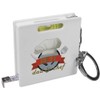 Azeeda 'Best Dad & Chef' Keyring Tape Measure/Spirit Level Tool