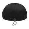 Weuiean CSG-955 Men's Roll Cap, Cotton Hat, Round, Drawstring, Adjustable,