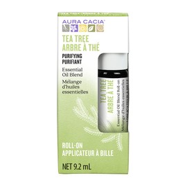 Aura Cacia Essential Oil Blend Roll-On, Purifying Tea Tree, 9.2ml