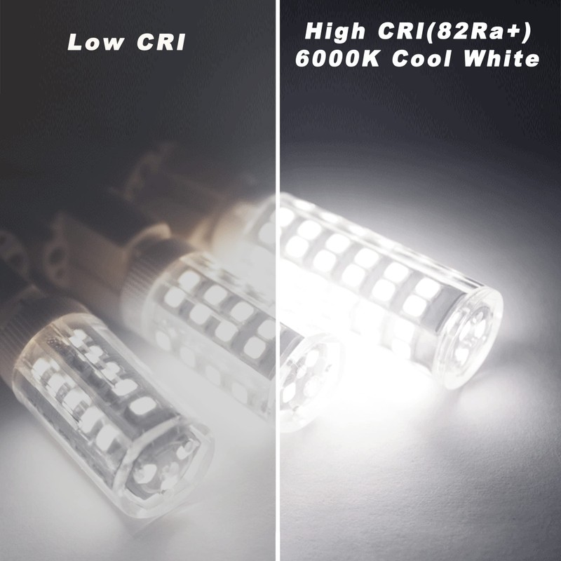 ALIDE E12 C7 LED Candelabra Bulbs 6000K Daylight White, 60W